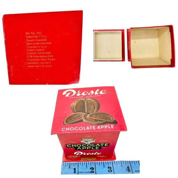 Vintage Droste Chocolates Set Of 7 Chocolate Tins and Boxes Holland Collectibles - Picture 7 of 8